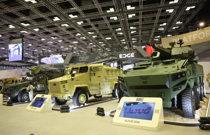 Zagreb, 19.01.2026. - Ministar obrane Ivan Anu&scaron;ić u ponedjeljak je predstavio potencijale hrvatske obrambene industrije katarskom državnom vodstvu povodom izložbe DIMDEX koja se u organizaciji vojske te zemlje održava u Dohi. foto HINA/ MORH/ ml