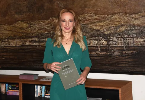 MEĐUNARODNA KONFERENCIJA O ZA&Scaron;TITI OSOBNIH PODATAKApromocija knjige Ines KrečakGrand Hotelu Bonavia,Rijeka05.12.25.Foto:Dean Miculinić