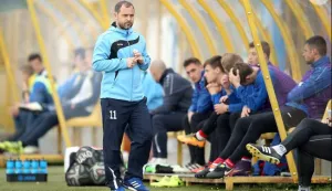 26.04.2017., Zagreb - SRC Zapresic, MAXtv Prva HNL, 30. kolo, Inter-Zapresic - Cibalia. Trener Cibalije Mladen Bartolovic. Photo: Goran Stanzl/PIXSELL------2x color - sport