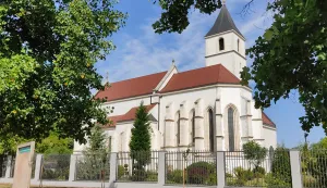 VOĆIN, Sveti&scaron;na crkva u Voćinu uzdignuta na čast manje bazilike, 02.08.2024., snimio Petar Žarković