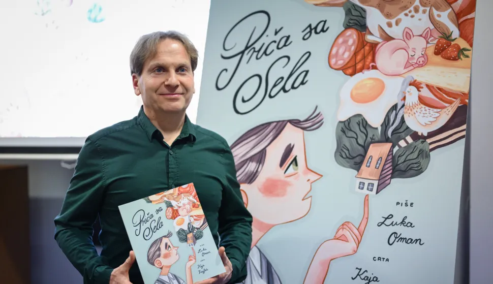Luka Oman predstavio slikovnicu &ldquo;Priča sa sela&rdquo;: Ljudi nisu zli, nego su naučeni na normalizaciju zla
