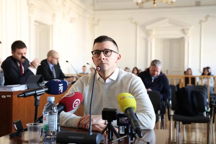 19.01.2026., Osijek - Na Zupanijskom sudu nastavljeno je sudjenje braci Mamic i ostalim optuzenicima u aferi Dinamo 2. Nikky Arthur Vuksan Photo: David Jerkovic/PIXSELL