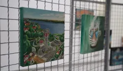 "Tijekovi", prva samostalna izložba Željke &Scaron;ebalj Ko&scaron;tić