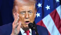 US President Donald Trump speaks during the House Republican Party (GOP) member retreat at the Kennedy Center in Washington, DC, on January 6, 2026. (Photo by Mandel NGAN/AFP)