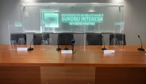 15.10.2021., Zagreb - Sjednica Povjerenstva za odlucivanje o sukobu interesa. Photo: Jurica Galoic/PIXSELL