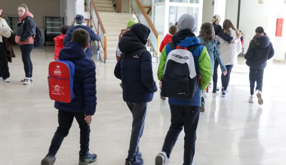 Zagreb, 19.03.2025.- Jednodnevni &scaron;trajk upozorenja kojeg organiziraju tri sindikata u obrazovanju - Nezavisni sindikati znanosti i visokog obrazovanja, &Scaron;kolski sindikat Preporod i Nezavisni sindikat zaposlenih u srednjim &scaron;kolama.&nbsp;Na fotografiji Prehrambeno-tehnolo&scaron;ka &scaron;kola.foto HINA/ Admir BULJUBA&Scaron;IĆ/ abu