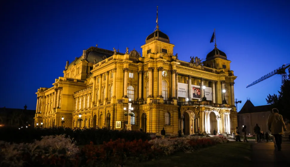 03.10.2025., Zagreb - Hrvatsko narodno kazaliste. Photo: Emica Elvedji/PIXSELL