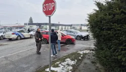 Trostruki sudar u Industrijskoj zoni u Osijeku