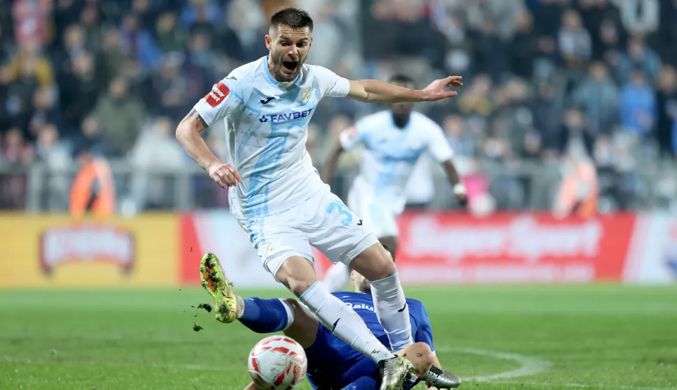 24.01.2026., stadion HNK Rijeka, Rijeka - SuperSport HNL, 19. kolo, HNK Rijeka - NK Slaven Belupo. Mladen Devetak Photo: Nel Pavletic/PIXSELL