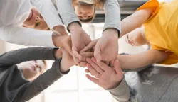 Children Teamwork djeca vrtić ilustracija freepik