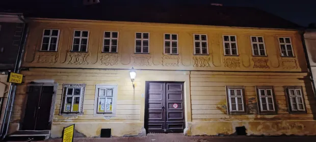 Kuća Hazinger u Tvrđi Grgur VremeplovacOsijek, 24. siječnja 2026.Snimio: Grgur Marko Ivanković