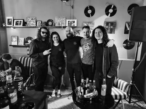 Mladi bračni par Andrea (32) i Dragutin (33) Gagro, kafić Walkow