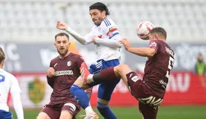 Split, 25.01.2026. - Utakmica 19. kola HNL-a Hajduk - Istra 1961.Na slici Filip Krovinović. foto HINA/ Mario STRMOTIĆ/ms 