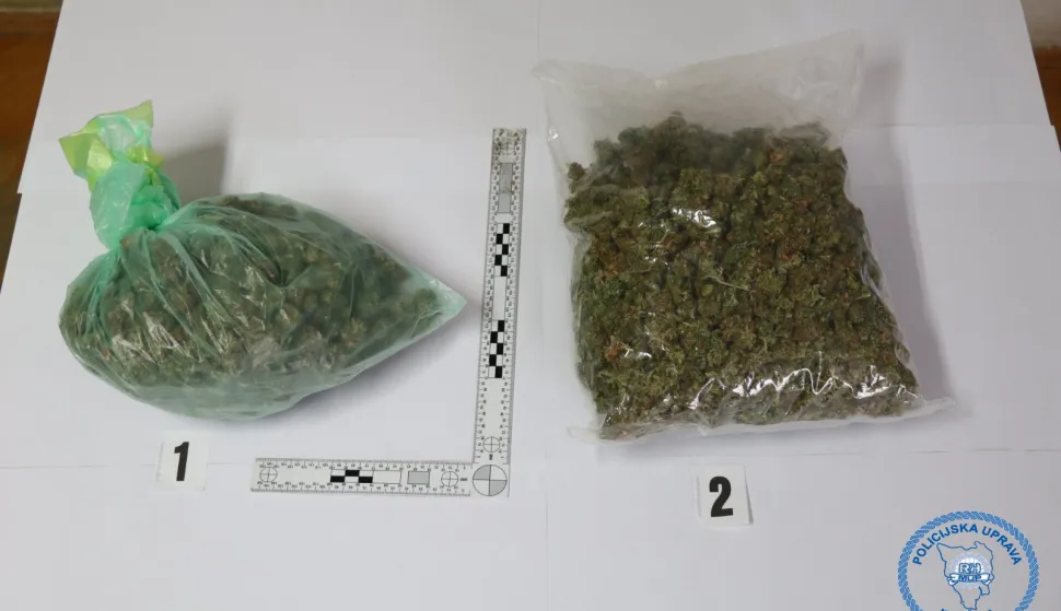 Dvojici oduzeta marihuana na granici u Slavoniji, ilustracija