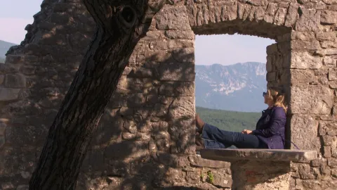 pogled u dvori&scaron;te