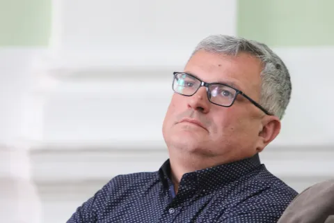 Osijek.12.02.2020. Hrvatska gospodarska komora,Županijska komora OsijekStručni skup o biljnoj proizvodnji Na fotografiji: Mirko Miladinovic vlasnik OPG-aFoto:Marko Mrkonjic