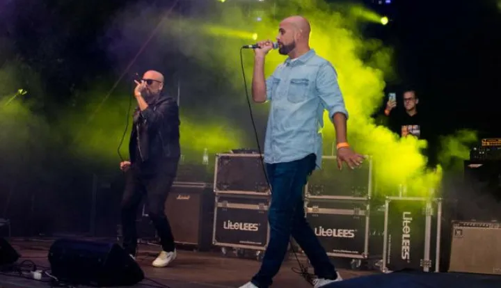 OSIJEK- 19.09.2020., Lijeva obala Drave, Katakombe, Urban Fest Osijek, hip hop, trap, Retfatlanta, Kranksvesteri..FotoAndrea Ilakovac