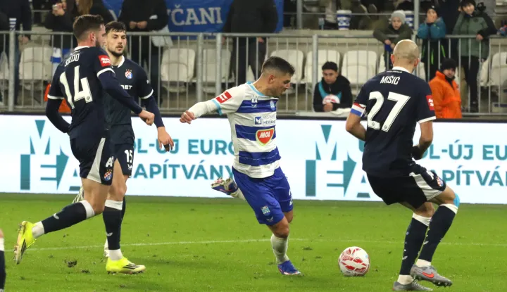 Osijek, 25. 01. 2026, Opus Arena, nogomet, Osijek - Dinamo. SuperSport HNL 25/26. Fran Karačić (29).snimio GOJKO MITIĆ