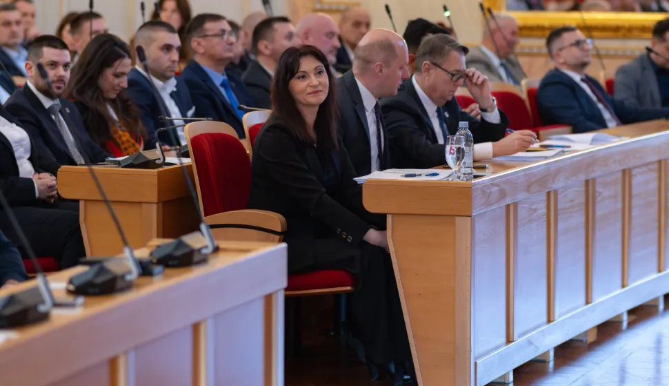 Osijek, 29. 1. 26., Sjednica skup&scaron;tine OBŽNata&scaron;a Trami&scaron;ak; sjednica; skup&scaron;tina; OBŽ