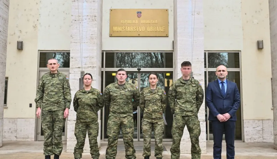 MORH: Anu&scaron;ić pripadnicima HV-a dodijelio pohvale za pružanje pomoći građanima, 29. siječnja 2026.