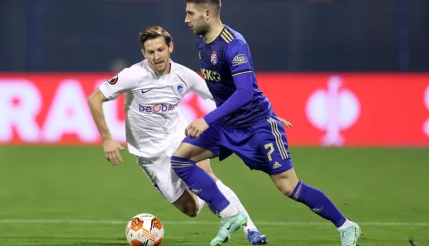 25.11.2021., stadion Maksimir, Zagreb - UEFA Europska liga, skupina H, 5. kolo, GNK Dinamo Zagreb - KRC Genk.
