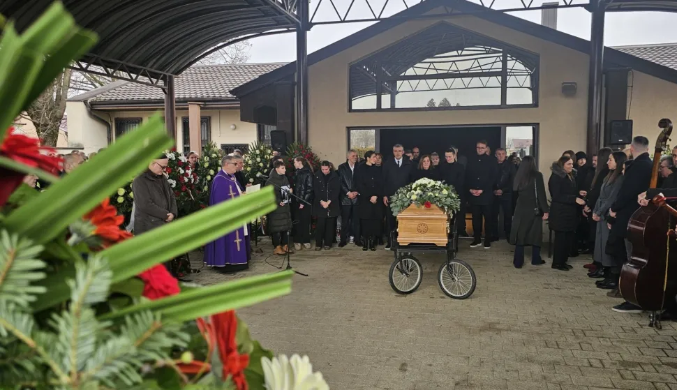Božo Galić, ispraćaj, 31. siječnja 2026.