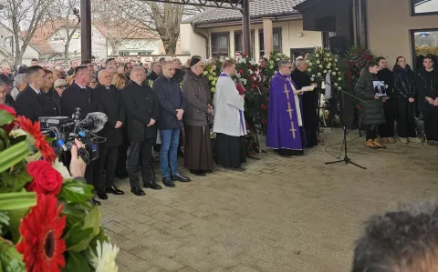 Božo Galić, ispraćaj, 31. siječnja 2026.