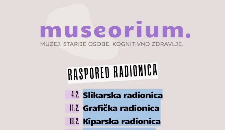 PRIJAVITE S U PROJEKT MUSEORIUM!60+Muzej Slavonije