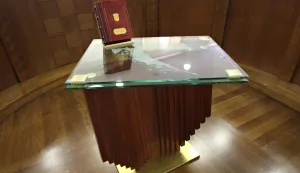 23.07.2012., Zagreb - Jasna Omejec, predsjednica Ustavnog suda Republike Hrvatske.rPrvi Ustav Republike Hrvatske.rPhoto: Davor Puklavec/PIXSELL 