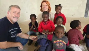 Obitelj Mi&scaron;ević u ZambijiTonći i Sanja Mi&scaron;ević