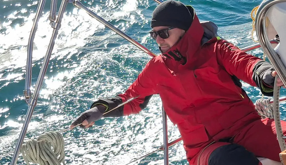 Robert &Scaron;arić, Panonski mornar, jedrenje, jedrilica