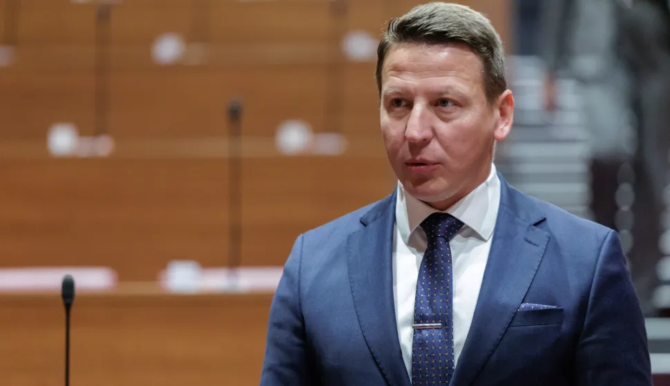 Zagreb, 03.02.2026. - Nastavak 8. sjednice 11. saziva Hrvatskog sabora.Na fotografiji Dario Zurovec.foto HINA/ Edvard &Scaron;U&Scaron;AK/ es