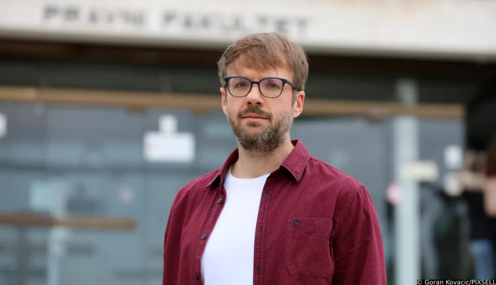 27.03.2024., Rijeka - Matija Milos ustavni strucnjak. Photo: Goran Kovacic/PIXSELL