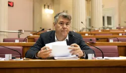 Zagreb, 7.7.2023 - Nastavak 16. sjednice Hrvatskoga sabora. Na slici Boris Lalovac.Foto Hina/ Dario GRZELJ/ dag