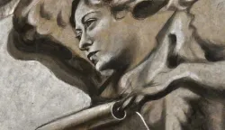 A recently restored fresco depicts an angel with a face very similar to that of italian Prime Minister Giorgia Meloni, in the Basilica of San Lorenzo in Lucina in Rome, Italy, on January 31, 2026. The winged figure is seen holding a parchment and standing next to a bust of Italy's last king, Umberto II, who reigned for just a month before being deposed in 1946. The restoration of the wall dedicated to king Umberto II in the Basilica of San Lorenzo in Lucina, where one of the angels flanking the bust of the King of Italy has now taken on the facial features of Prime Minister Giorgia Meloni, or at any rate has become very similar to the prime minister, is causing a stir. These days the church is undergoing some restoration work. The volunteer artist behind the restoration, denied in the press that he intended to depict Giorgia Meloni, insisting that he had simply restored the original fresco to its original state. But, after several opposition politicians complained, Italy's culture minister said he had ordered an inspection of the fresco before 'deciding what to do next'. The restoration was carried out by the same artist who created the original painting, Bruno Valentinetti. He disputed the suggestion he had altered the image, telling reporters: 'I restored what was there before... 25 years ago'. Meloni herself appeared amused by the controversy, posting an image of the restored fresco on Instagram with the comment: "No, decidedly I do not resemble an angel." with a laughing emoji. Photo by Eric Vandeville/ABACAPRESS.COM Photo: Vandeville Eric/ABACA/ABACA