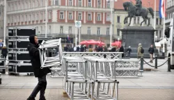 Zagreb, 02.02.2026 (novosti) - doceka na Trgu bana Jelacica za broncane rukometase ipak ce biti, i to u organizaciji Vlade.foto Davor Kovacevicnovosti