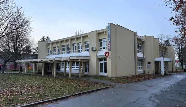 Osijek, 05. 02. 2026., Dom zdravlja Jug2, Dom zdravlja Osječko-baranjske županije, uru&scaron;avanje stropa, seljenje cijelog Doma zdravlja, naru&scaron;ena statika, ambulante ljekarna, SNIMIO BRUNO JOBST