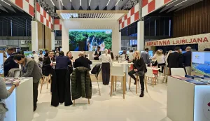 Ljubljana, 04.02.2026 - Slovenija i Hrvatska imaju odli?nu turisti?ku, gospodarsku i politi?ku suradnju, koju ?e nastaviti graditi i dalje, poru?ili su slovenski i hrvatski du?nosnici u srijedu sa slovenskog turisti?kog sajma Alpe-Adria, na kojemu je Hrvatska ove godine zemlja-partner. foto HINA(HTZ/ ik