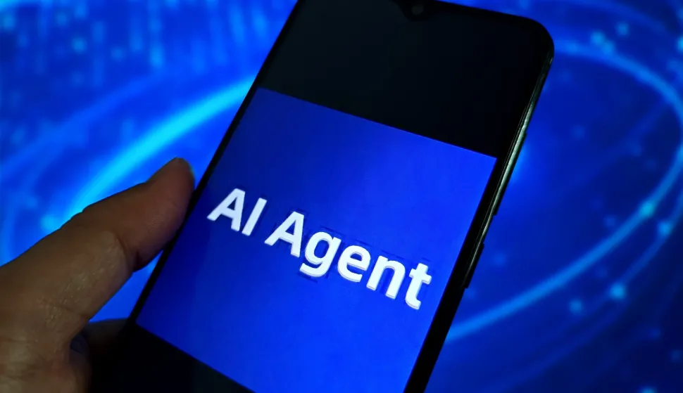 SUQIAN, CHINA - JUNE 10, 2025 - An illustration photo shows AI Agent displayed in a smartphone in Suqian City, Jiangsu Province, China on June 10, 2025. (Photo by CFOTO/Sipa USA) Photo: Costfoto/SIPA USA