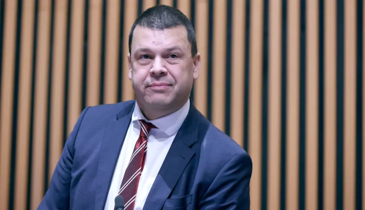 11.12.2025., Zagreb - Sabor 8. sjednicu nastavlja raspravom o Konacnom prijedlogu zakona o izgradnji Centra za zbrinjavanje radioaktivnog otpada. Photo: Patrik Macek/PIXSELL