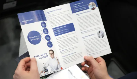 Osijek, 30. 01. 2026., GC, 29. smotra Sveučili&scaron;ta J. J. Strossmayera u Osijeku, 29. smotra, sajam mogućnosti, otvorenje, fakulteti, srednjo&scaron;kolci, studenti, upis na fakultet, bro&scaron;uraSNIMIO BRUNO JOBST