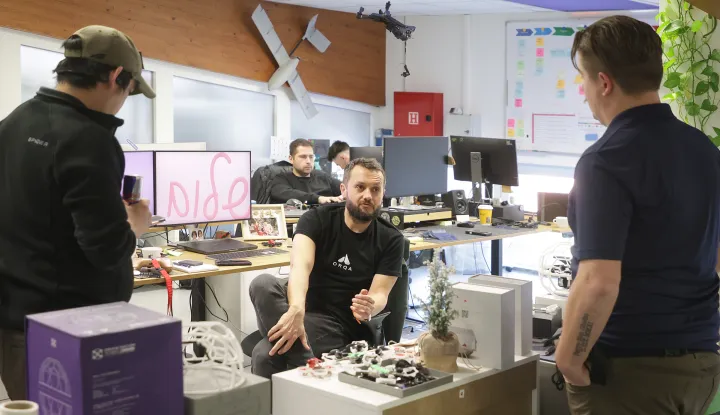 Osijek, 04. 02. 2026., ORQA, dron, dronovi, posjet, centralni ured, ZABRANJENO KORI&Scaron;TENJE FOTOGRAFIJASNIMIO BRUNO JOBST