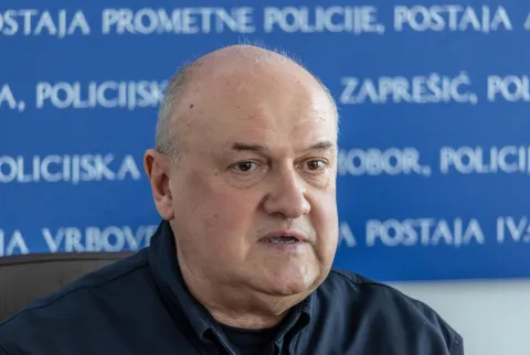 Zagreb, 9.2.2026 - Policijska uprava zagrebačka održala je tematsku konferenciju za medije uoči dana sigurnijeg interneta. Na slici Davor Tor.Foto Hina/ Dario GRZELJ/ dag