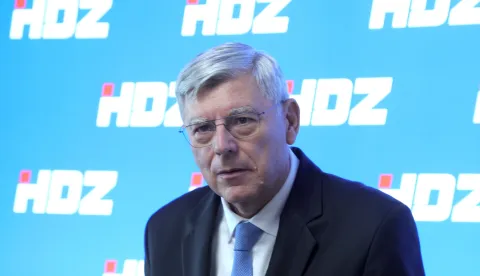 Zagreb.22.4.2025. Zajednička sjednica Predsjedni&scaron;tva i Nacionalnog odbora HDZ-a.Na slici Željko Reiner.foto HINA/ Tomislav Pavlek/ tp