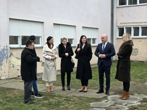 Obilazak lokacije buduće dvoranefoto: VSŽ