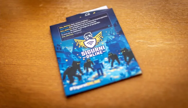 Zagreb, 9.2.2026 - Policijska uprava zagrebačka održala je tematsku konferenciju za medije uoči dana sigurnijeg interneta. Foto Hina/ Dario GRZELJ/ dag