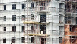 Karlovac: Gradili&scaron;te nove stambene zgrade u Grabriku 29.11.2018., Karlovac - Gradiliste nove stambene zgrade u Grabriku, ciji investitor je tvrtka Odeta. rPhoto: Kristina Stedul Fabac/PIXSELL 