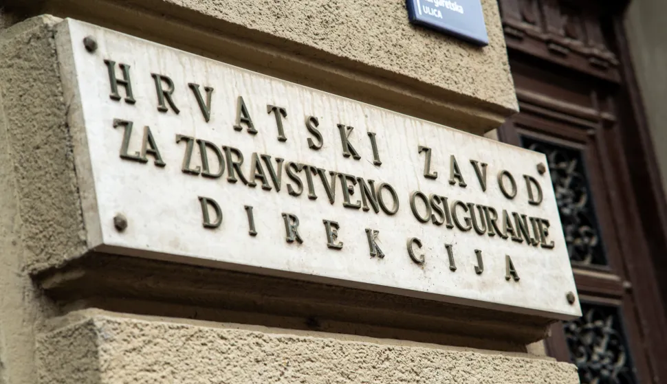 15.03.2025., ispred prostorija direkcije HZZO-a, Zagreb - Prosvjed KoHom, Koordinacija hrvatske obiteljske medicine održala je prosvjed pod nazivom "HZZO godinama sustavno uni&scaron;tava obiteljsku medicinu - do kada?" Photo: Luka Antunac/PIXSELL