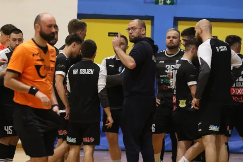 Osijek, 05. 12. 2025, Sportska dvorana Zrinjevac, rukomet, Osijek - Poreč, Paket24 Premijer liga.snimo GOJKO MITIĆ