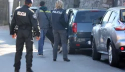 16.10.2017., Zagreb - U obiteljskoj kuci Damira Kustraka traje istraga te je on priveden. Photo: Borna Filic/PIXSELL